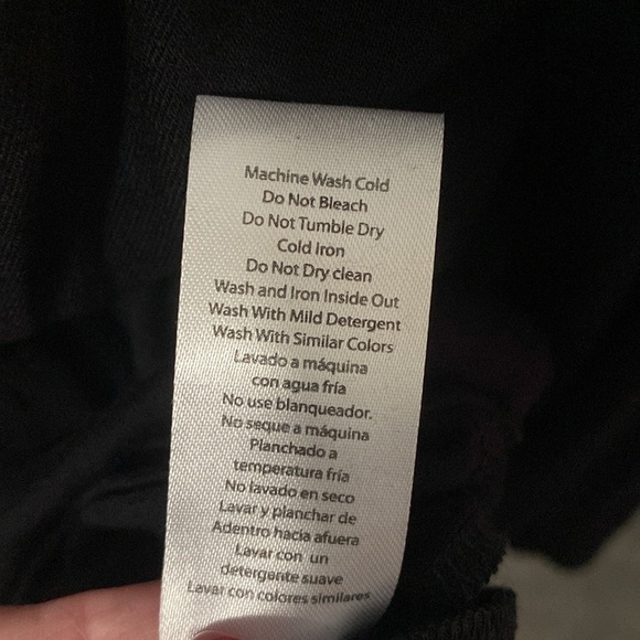 VENUS Lascana Women’s Black V-Neck Blouse Wide Sleeve Banded Bottom Sz XL NWOT - Picture 10 of 10